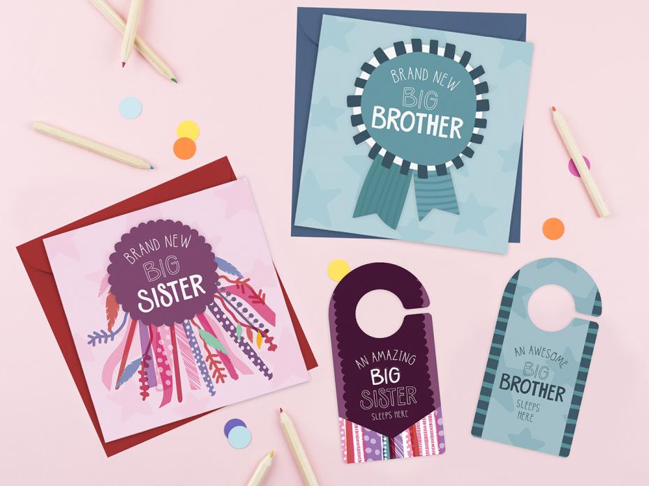 Big Sister & Big Brother Cards